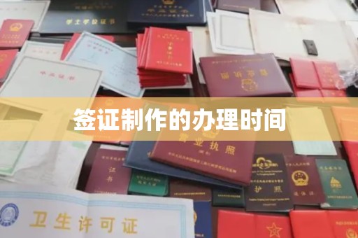 南湖签证制作的办理时间